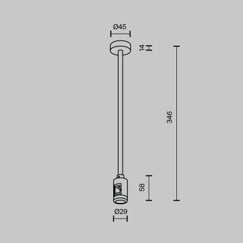 Комплектующие для трековой системы Technical TRA158C-B1-B  фото 2