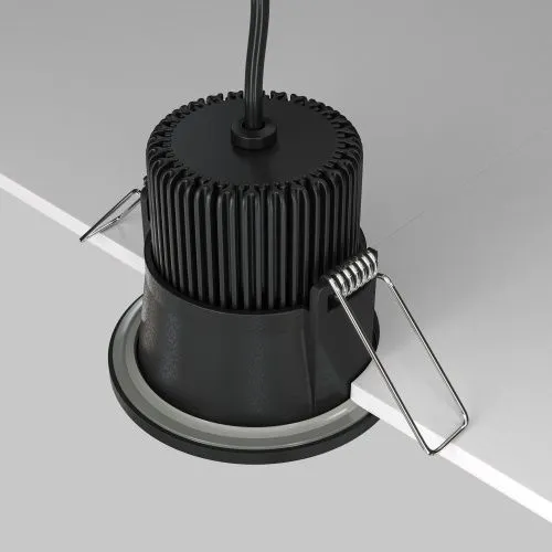Встраиваемый светодиодный светильник Maytoni Technical Zoom Dim Triac DL034-01-06W3K-D-B  фото 7